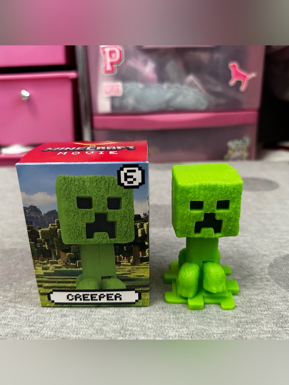 5 for $15! McDonald's Toy A Minecraft Movie - #6 Creeper